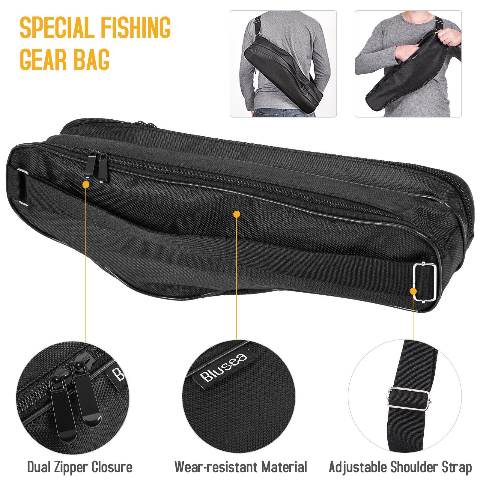 Hengel En Reel Combo Carbon Fiber Telescopische Hengel Met Reel Combo Set Lokt Jig Haken Vissen Carrier Bag