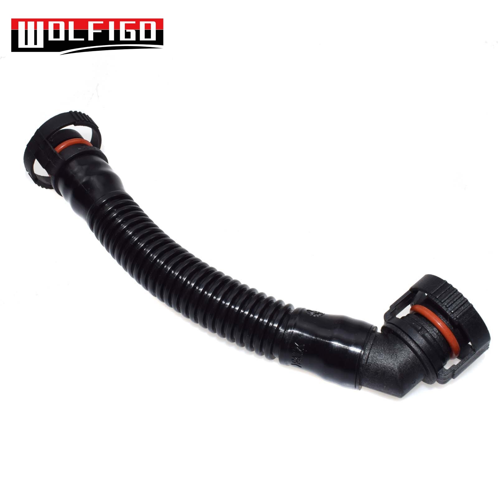 WOLFIGO Fit BMW N52 MOTORCARTER KLEP OLIE SEPARATOR KIT 11617559530,11617531423, 11157522931,11157567801, 11617522933: Black