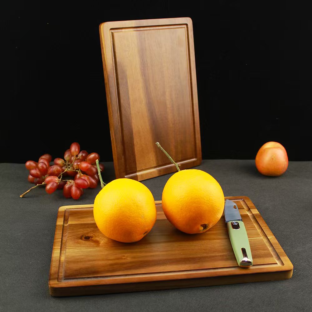 Wooden Cutting Boards Chopping Blocks Beech Walnut Cheese Cutting Board Butcher Block Meat Cutting Board For Kitchen Tools