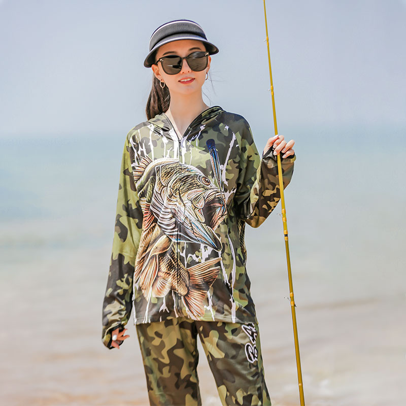 2022 diaolian pesca camisas/calças camuflagem proteção solar respirável umidade-wicking secagem rápida anti-uv upf50 + ternos de pesca