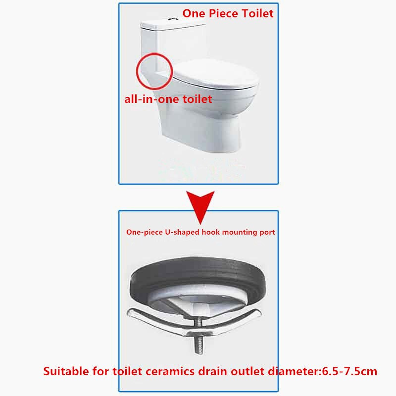One Piece Toilet Flush Valves,toilet seats water tank drain valve,ABS Plastic 21cm Toilet water tank drain Valves