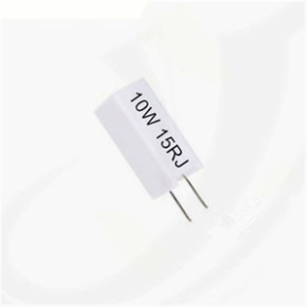 5Pcs SQM RX27-5 Vertical Cement Power Resistors 10W 10/12/15/20/22/30/39/47/51/100/150/200/300R Ohm Ceramic