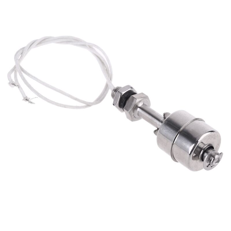 Alta qualidade interruptor de flutuador de aço inoxidável tanque sensor nível água líquida bola dupla interruptor flutuador tanque piscina sensores fluxo