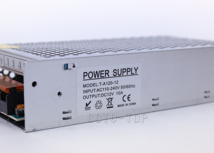 12V 10A 120W Switch Switching Power Supply for CCTV Camera For Security System 110-240V