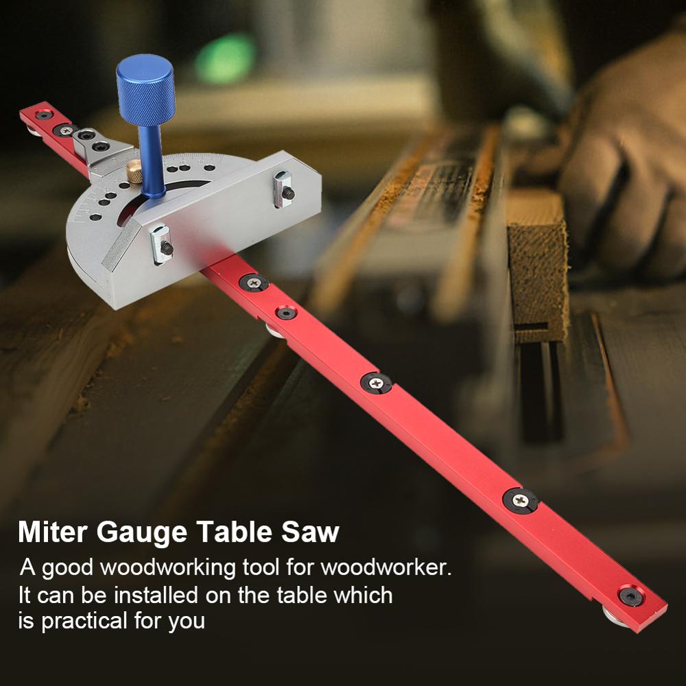 Durable DIY General Router Miter Gauge Table Saw Ruler DIY Miter Gauge Practical Woodworking Tool for Woodworker Sawing