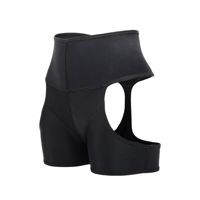 Pantalones deportivos de goma de la cadera de la aptitud pantalones de esculpir del cuerpo pantalones cortos ropa interior moldeadora del cuerpo femenino