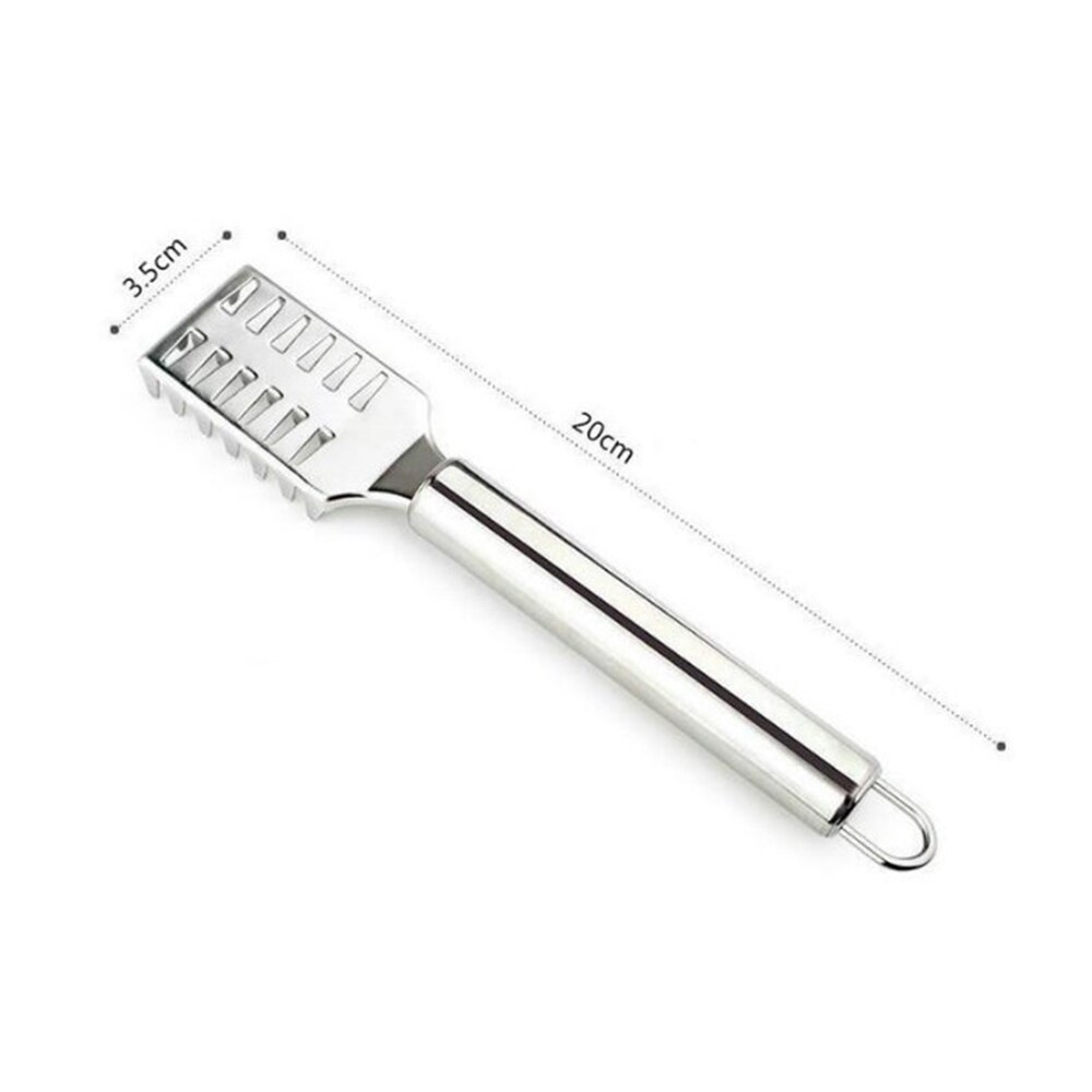 Koken Gereedschap Vis Schoonmaken Skinner Vis Huid Schraper Rvs Schubben Vissen Reiniging Remover Keuken Gadget