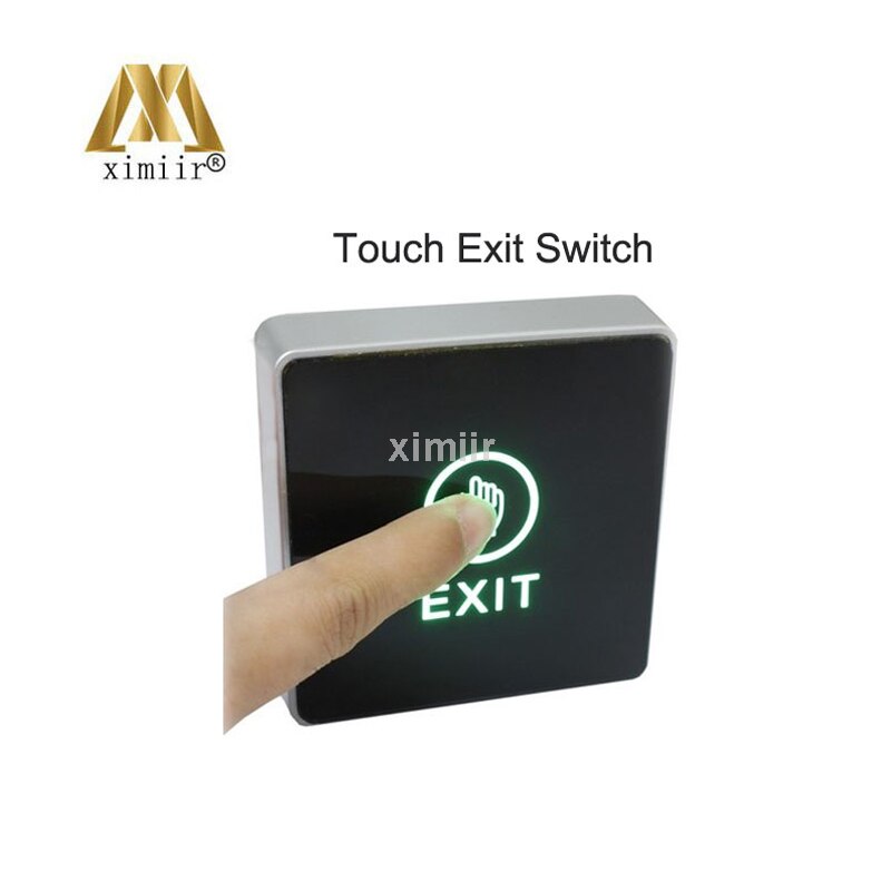 Touch sensor push button switcher exit push button switch access control system X11