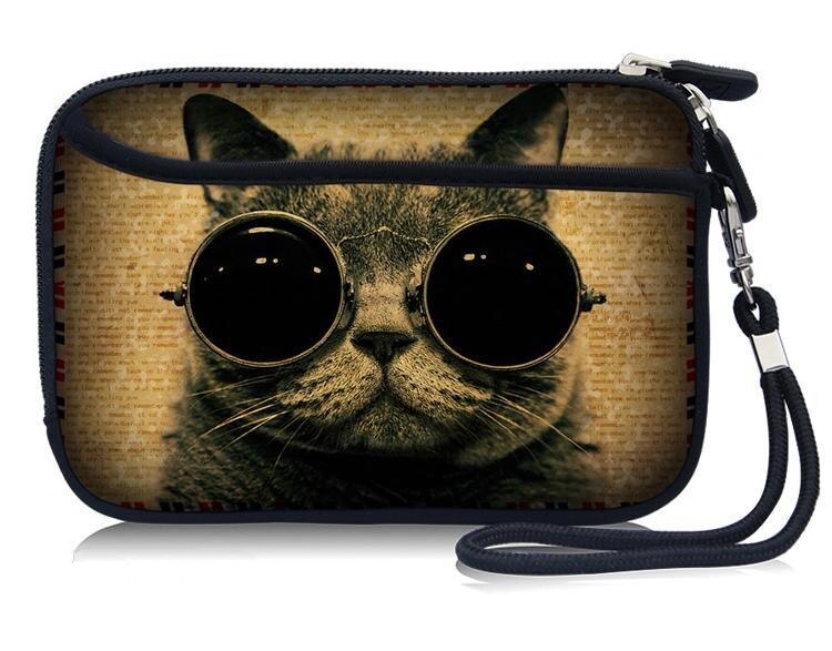 2.5" 2.5 inch Cat Soft External Hard Drive Disk bag case Protector for HDD/Phone/Camera/Mp5 Portable carrying pouch box #S: 5730