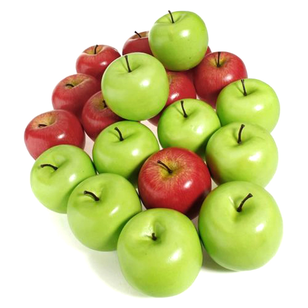 Keuken Kunstmatige Appels Decoratie Versiering 10Pcs Grote Nep Fruit
