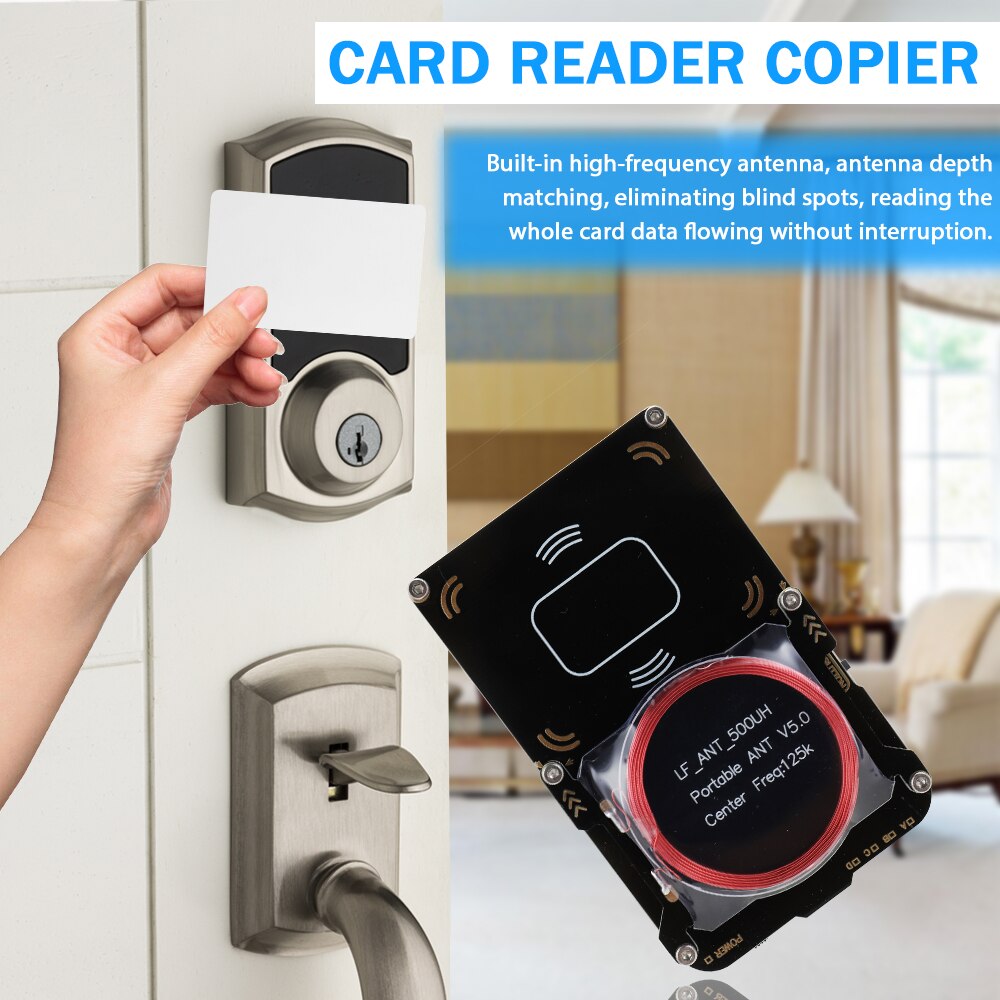 Proxmark3 NFC RFID Card Reader Copier Changeable Card MFOC Card Clone Crack Open Source key duplicator frid reader