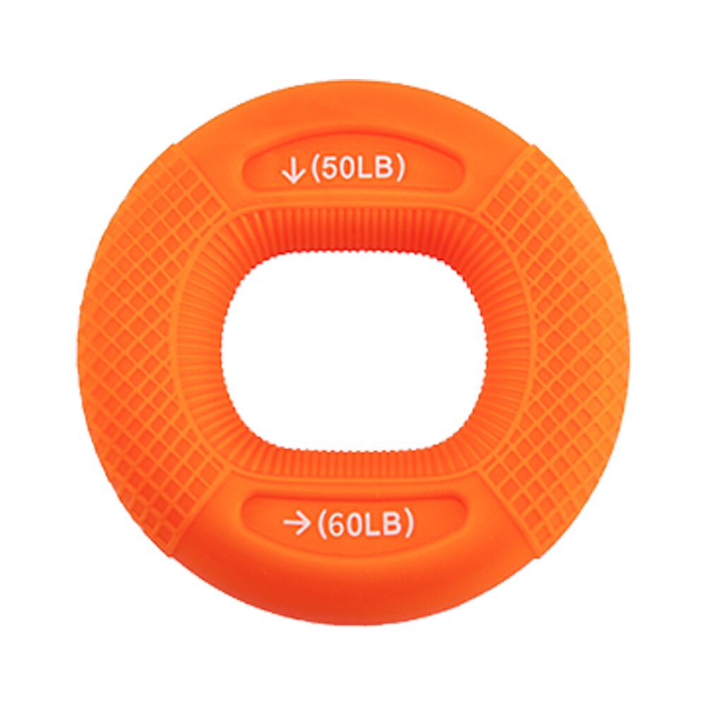 Hand Grip Strengthener Grip Exerciser 2 Strengths in One for Adults and Kids: Orange