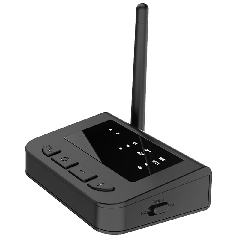 Bluetooth Transmitter Receiver Long Range Low Latency 3 in 1 Aptx Family Wireless Speaker HD Home o