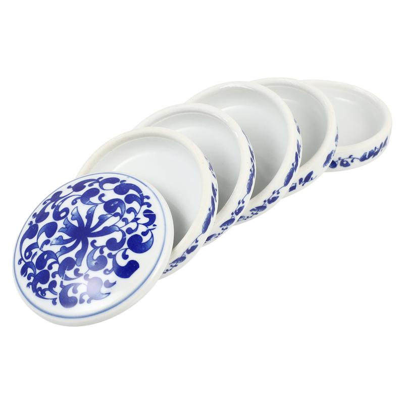 1 Set Ceramic Painting Pallets Color Mixing Board Pigment Trays Painting Plate