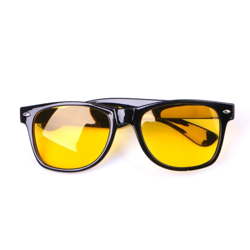 Unisex gule linser nattesyn briller kørebriller: Default Title