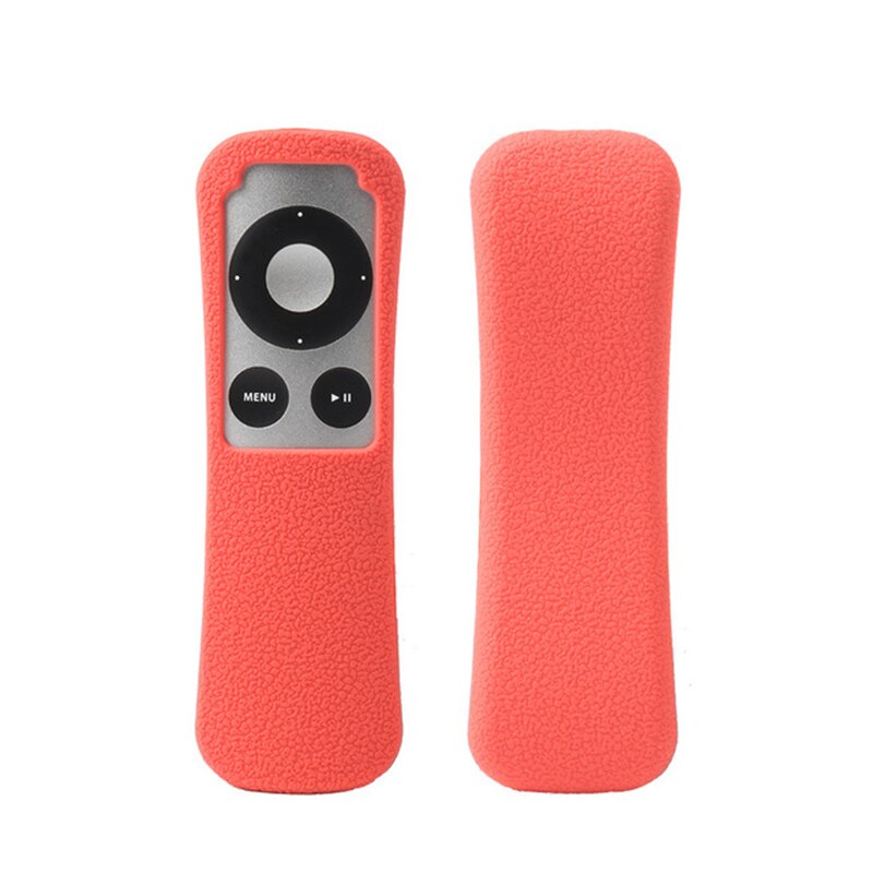 Afstandsbediening Siliconen Cover Case Voor Apple Tv 3 Remote Case Stofdicht Case Voor Apple Tv 2Gen Afstandsbediening Geval (Rood)