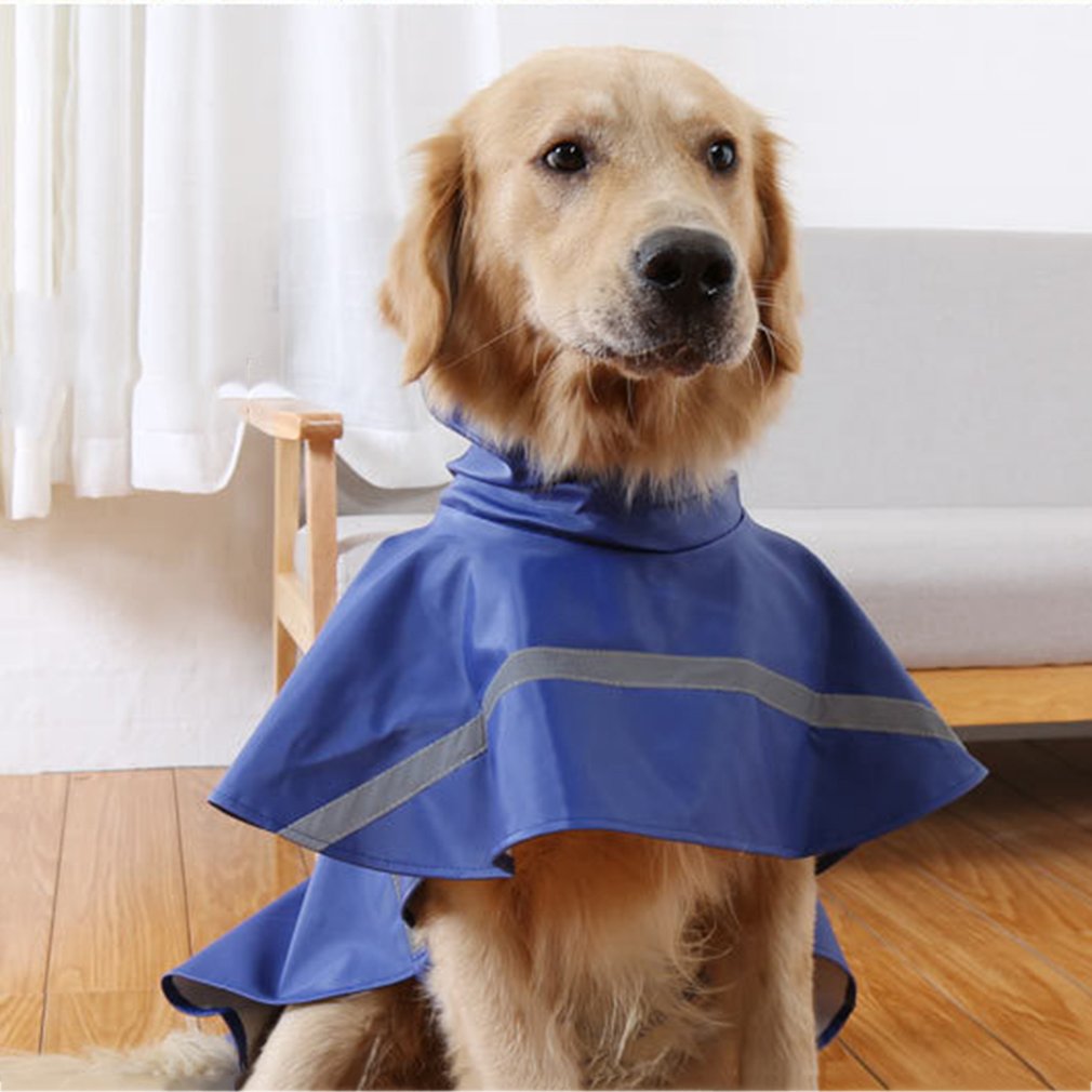 3 Kleuren Waterdichte Hond Regenjas Lichtgewicht Regen Jas Poncho Met Reflecterende Strip Regenjas Voor Honden Grote Size Sneeuw Defensie
