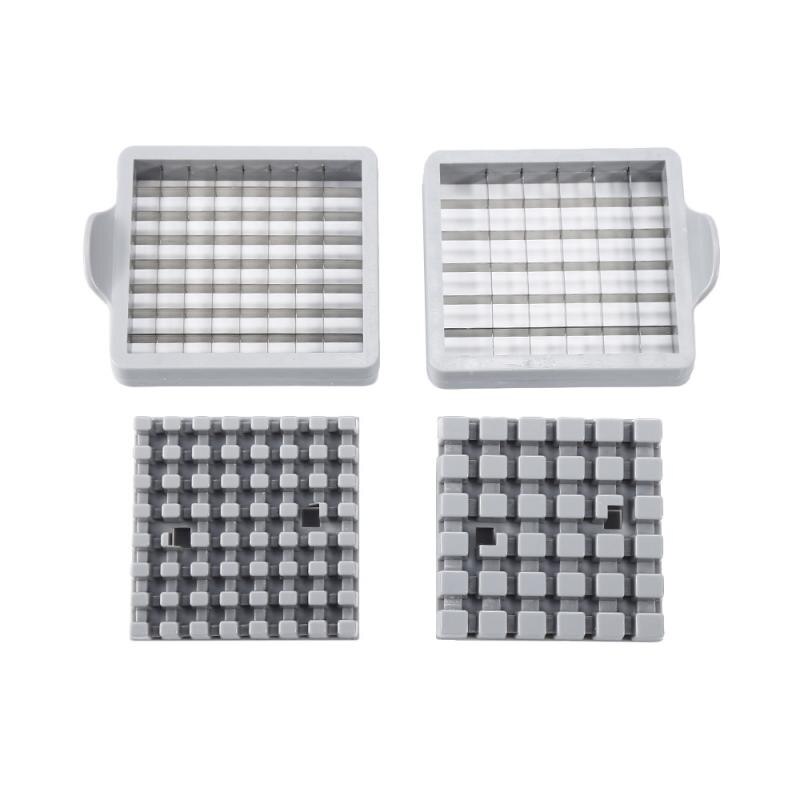 Kitchen Gadgets 1PC Stainless Steel Manual French Fry Cutters Bar Cutting Machine Potato cutter Chopper Fruit Vegetable Tool HWC