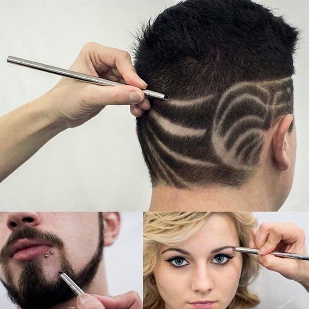 Haar Magie Bart Schere Haar Trimmer Stecher Bart Haar Rasieren Augenbrauen Schnitzen Stift Scheren Tätowierung Barbier Friseur Schere