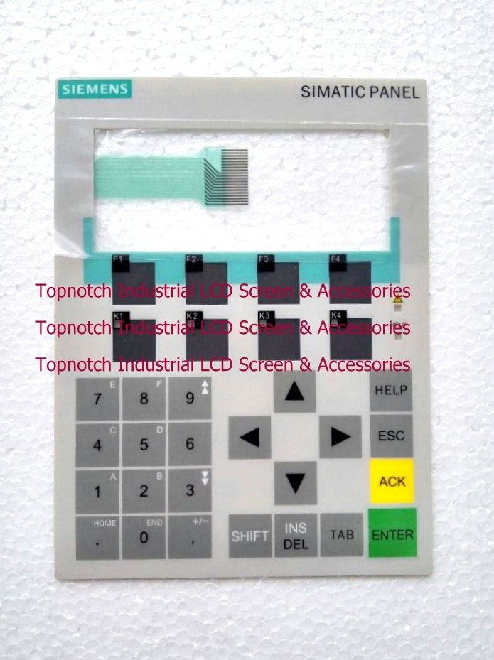 Marca Nuova tastiera A Membrana per OP77B 6AV6641-0CA01-0AX0 6AV6 641-0CA01-0AX0 Pannello di Comando Pulsante pad