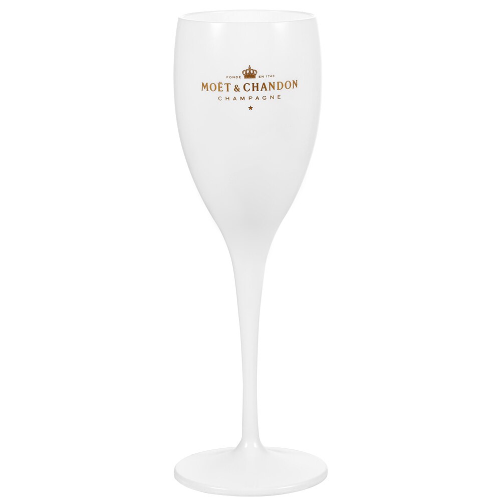 Fluiten Party Champagne Plastic Bekers Wijn Bier Koeler Cocktail Cup Witte Kast Acryl Champagne Emmers: White-175ml