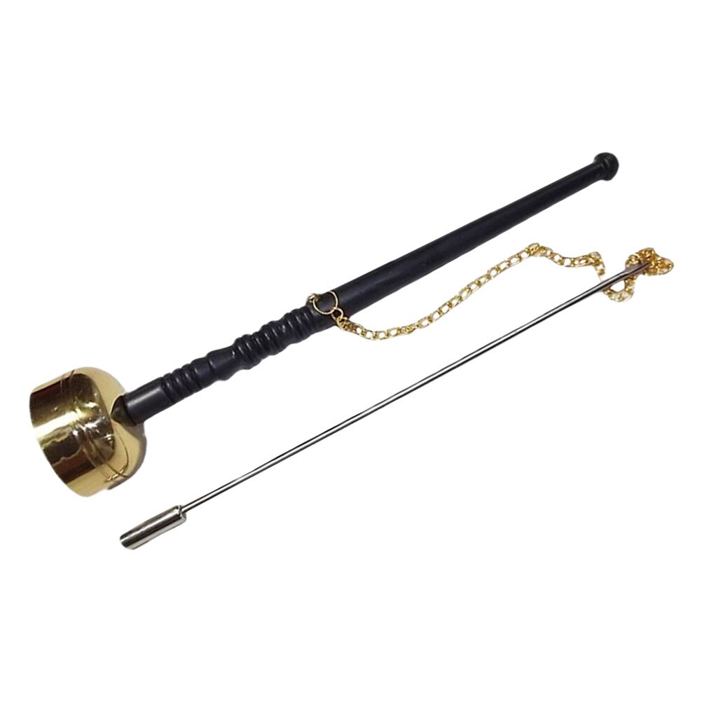 Exquisite Brass Yin Qing Retro Percussion Instrument Decor Craft Temple Instrument