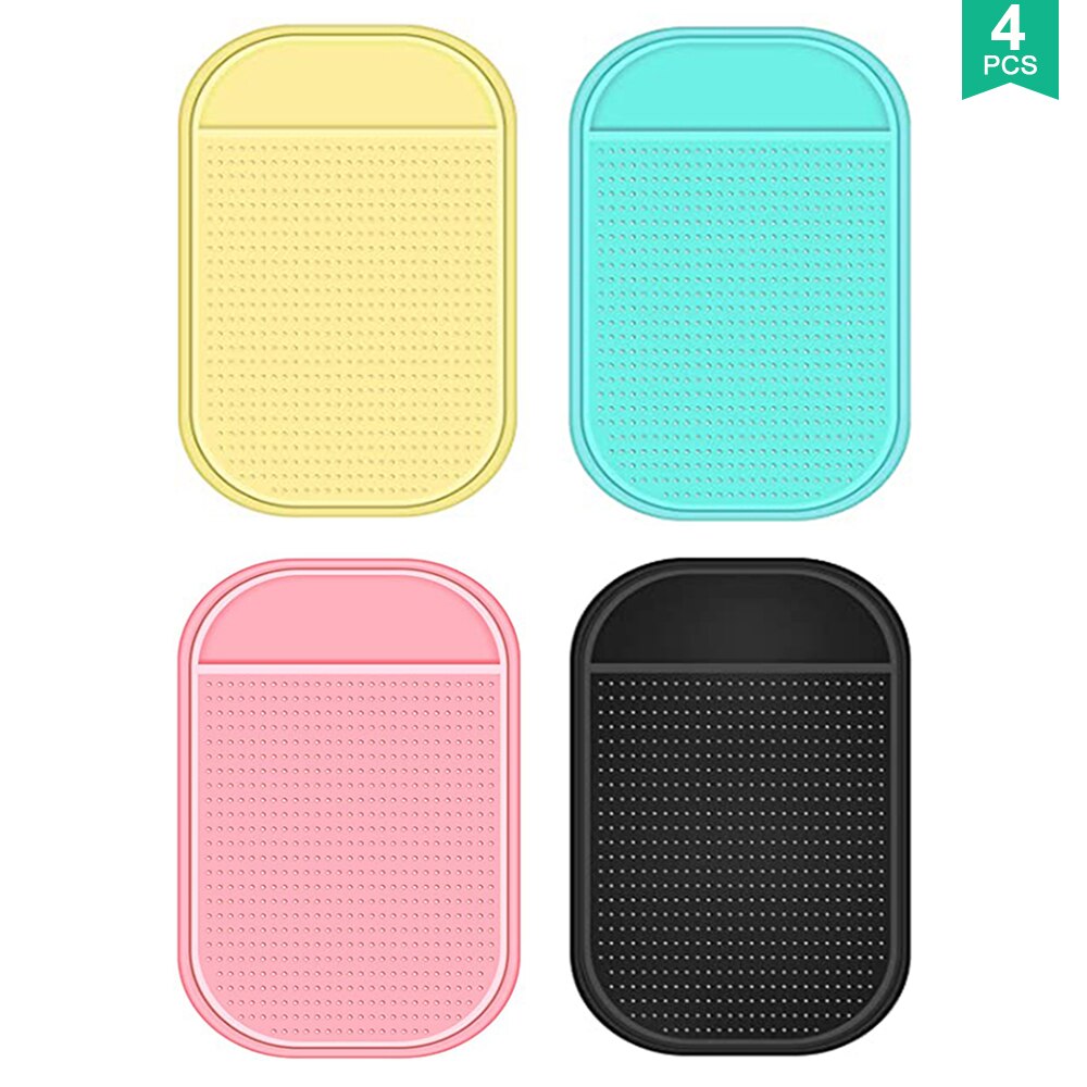 2/4/6 Stck Anti-Unterhose Klebrige matt Diamant Malerei Werkzeuge Tablett Nicht-Unterhose Matte Halfter für halten fach Diamant Stickerei Zubehör: 4 Stck mischen Farbe E