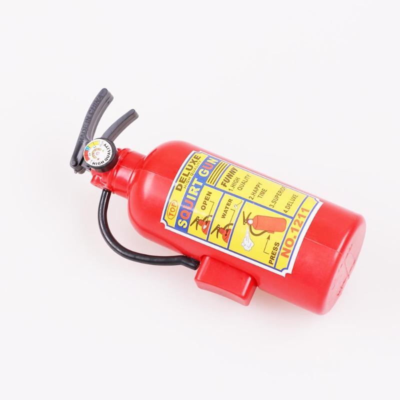 Fire Extinguisher Toy Plastic DIY Water Gun Mini Spray Kids Exercise Toys