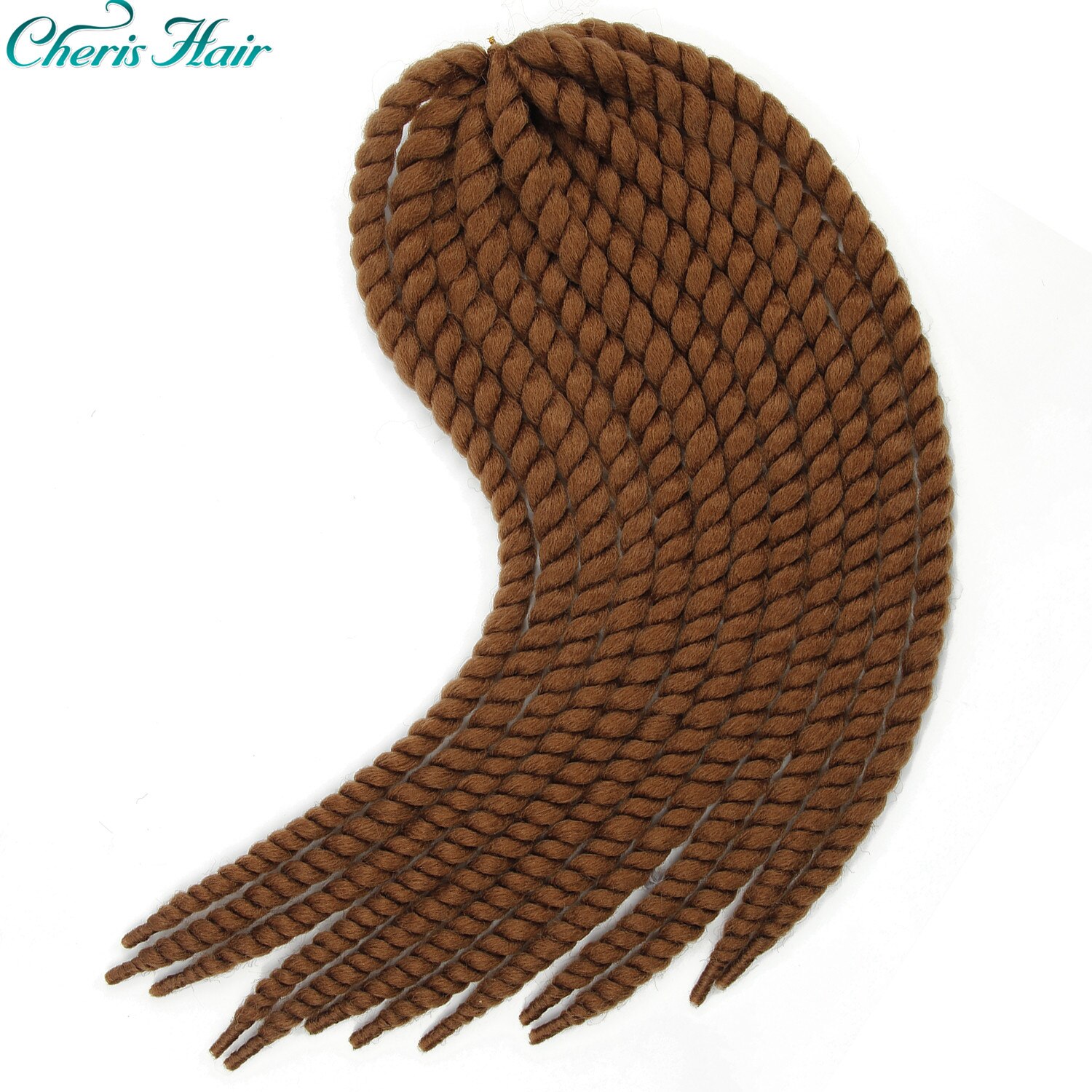 Tresses sénégalaises bouclées bouclées en Fiber synthétique, de grande taille, de couleur ombrée, tresses au Crochet, 22 pouces: P1b / 27
