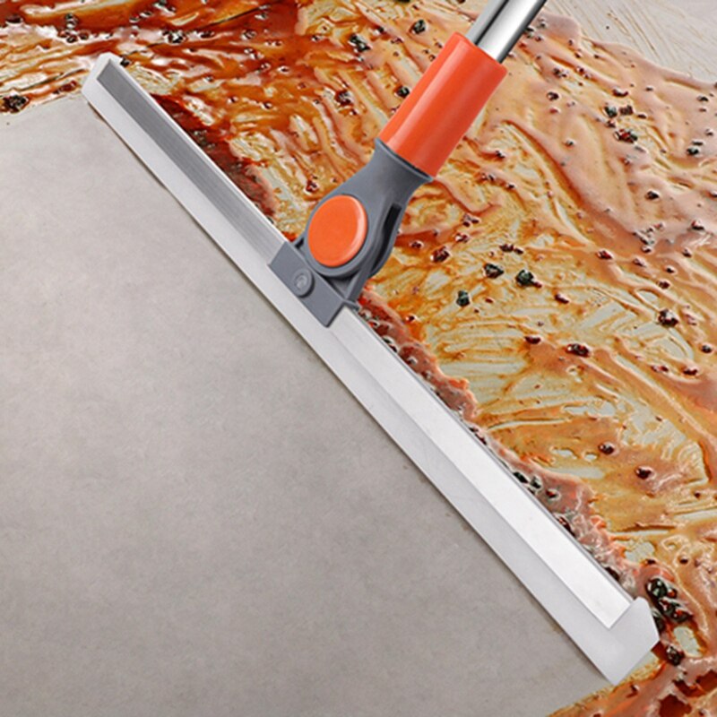 Practical Multifunction Magic Floor Wiper Rotatable Wiper Scraper Telescopic Broom Floor Cleaning Tools Window Squeegee Water