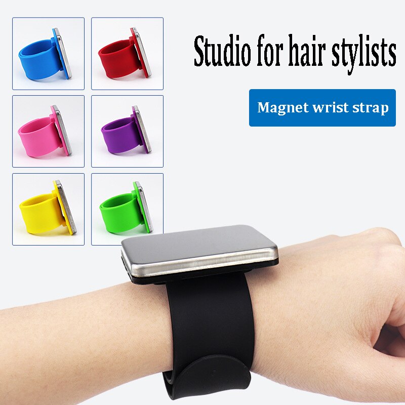 Kappers Styling Tools Professionele Salon Haar Accessoires Magnetische Armband Wrist Band Strap Belt Haar Clip Houder Kapper