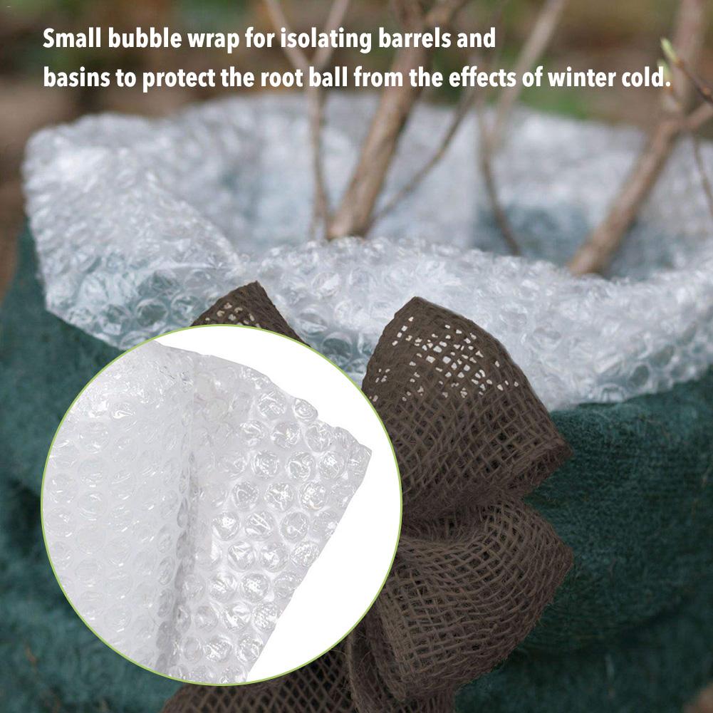 Plastic Wrap Envelop witte Bubble verpakking Zakken PE clear bubble tas Schokbestendige tas bubble bag Winter beschermende film 50x300 cm