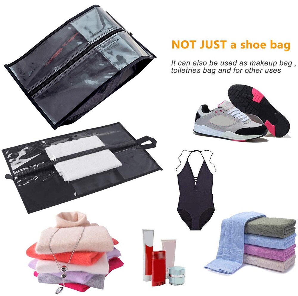 Schoen Zakken Separator Schoenen Organizer Rits Sluiting Voor Reizen 1 Pc Stofdicht