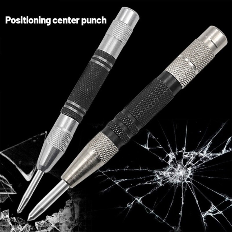 Strong Automatic Center Punch 5/6 inch Black Steel... – Vicedeal