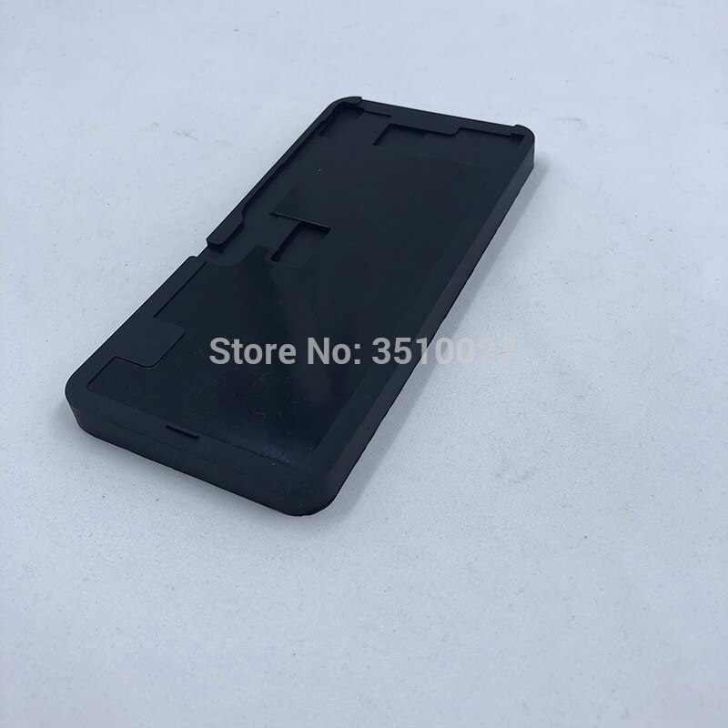 Moule à plastifier en Silicone LCD noir avec trou de câble flexible pour Samsung S10 G973 S10Plus G975 Note10 Note 10 + pas de câble de pliage