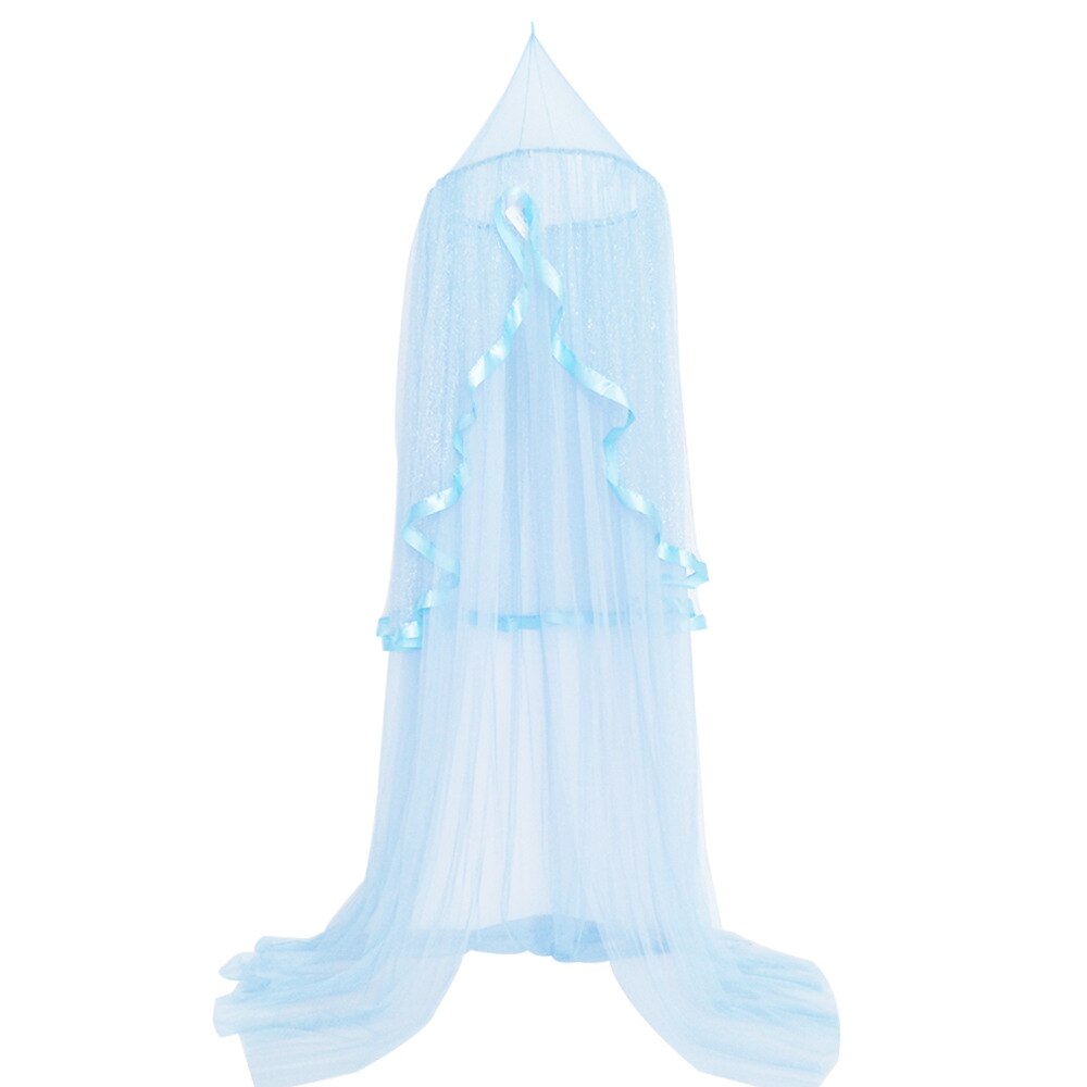 Ijs Zijde Fantasy Crib Netting Klamboe Zomer Spel Huis Ijs Sneeuw Romantiek Bed Gordijn Beddengoed Decor Dome Opknoping Kid &#39;tent