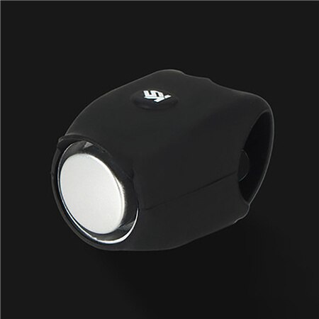 120 db elektrische fiets fietshoorn alarmbellen veiligheid mtb fiets stuur bel ring fiets accessoires inclusief batterij: Zwart