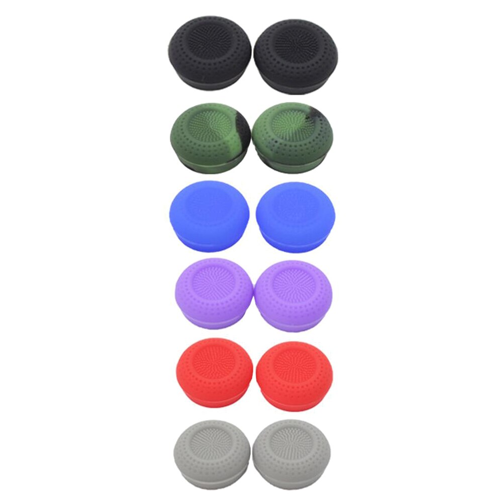 12pcs Silicone Thumb Grips for Oculus Quest 2 Touch Controller VR Glasses Replacement Non-slip Accessories For Oculus Quest 2
