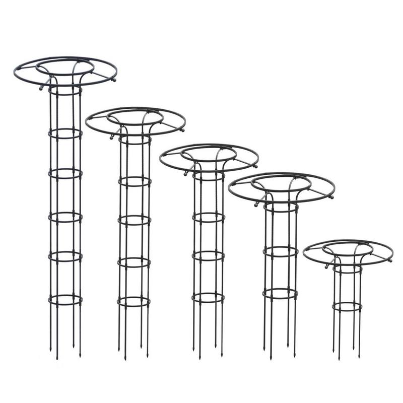 drinnen-Gitter abnehmbare Garten Obelisk Gitter Pflanzen Kletter Halfter für drinnen draussen Garten Garten Garten zubehör