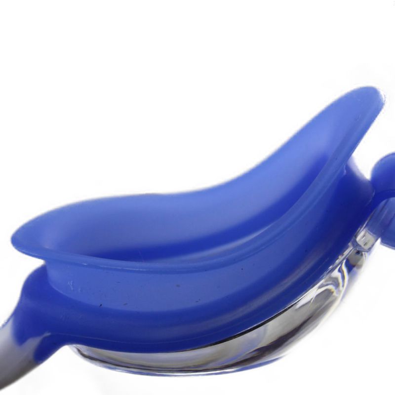 Verstelbare zwembril, anti-condens, uv-beschermende zwembril voor kinderen, waterdichte siliconen zwembril met spiegelglas