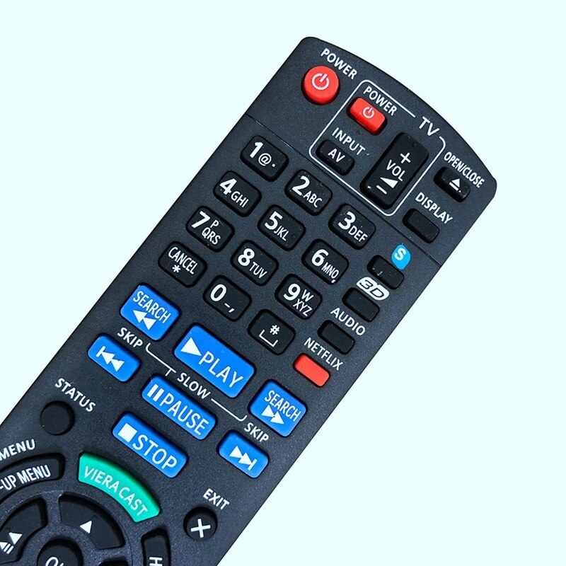 N2QAYB000574 Remote for Panasonic Blu-Ray Player DMP-BDT310 DMP-BDT210