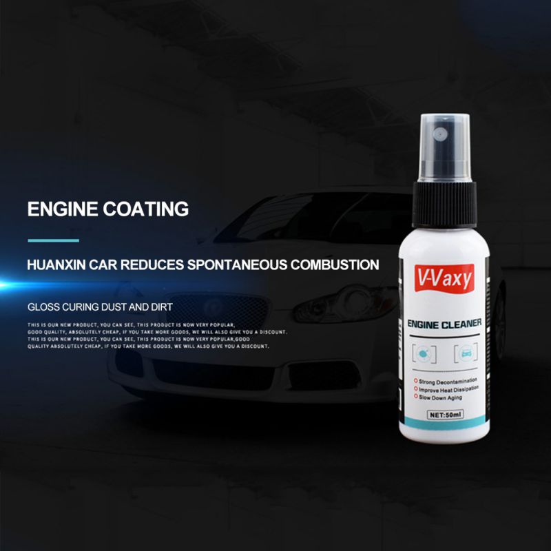 50ml car engine compartment coating agent cleaning and polishing maintenance agent in addition to carbon deposit cleaning agent