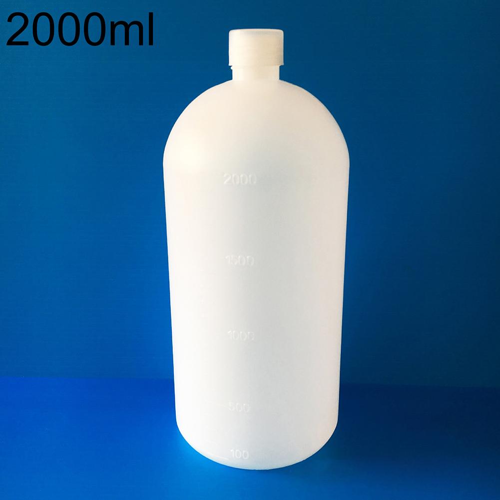 2000ml Clear Plastic Lab Seal Chemical Bottle Sample Bottle Storage Container