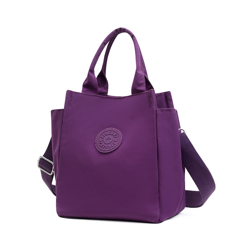 Small Nylon bag women Waterproof handbag Lady casual High capacity shoulder bag lunch messenger bag: 08
