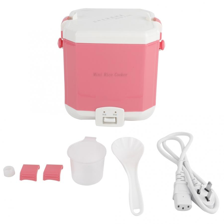 Pressure Cooker 300W 1.5L Domestic Mini Rice Electric Cooker Steamer with Handle 220V Plug Heated Food Containers