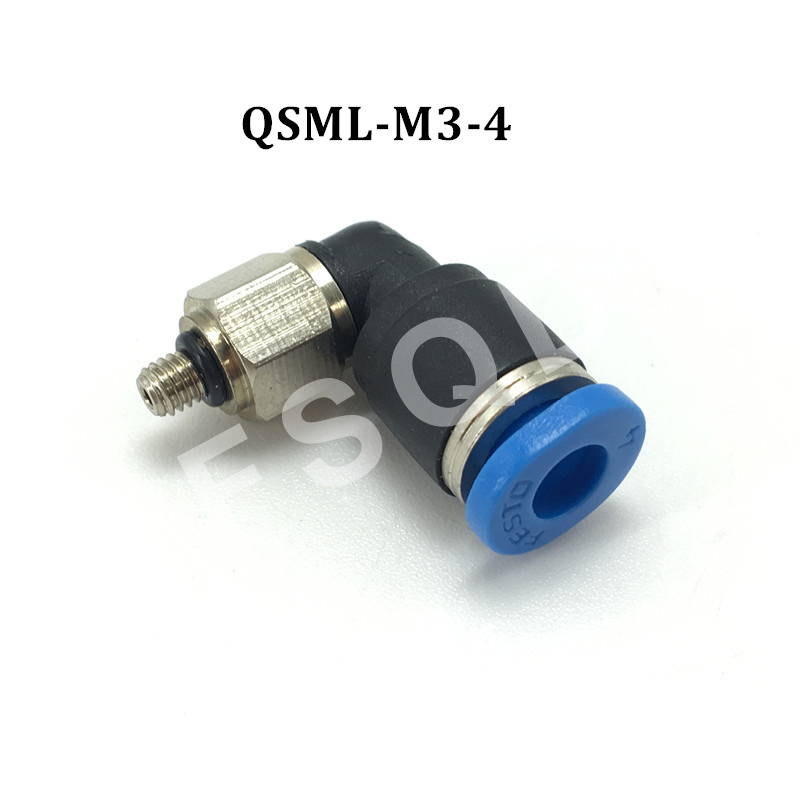 QSML-M3-4 QSML-M5-4 QSML-M5-6 QSML-M7-4 QSM-M7-6-I-R Festo Quick insert schroefdraad joint air gereedschap connector QSML serie: QSML-M3-4