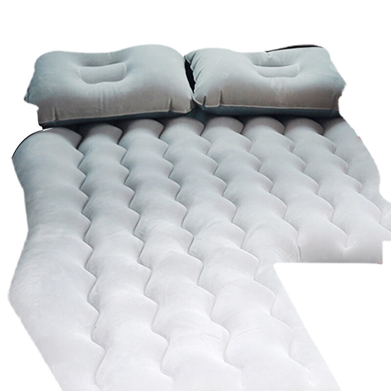 Car Travel Mattress Inflatable Air Bed RV Bed Pads Rest Car SUV Travel Bed Universal Car Seat Bed For Outdoor Camping Beach: Grey