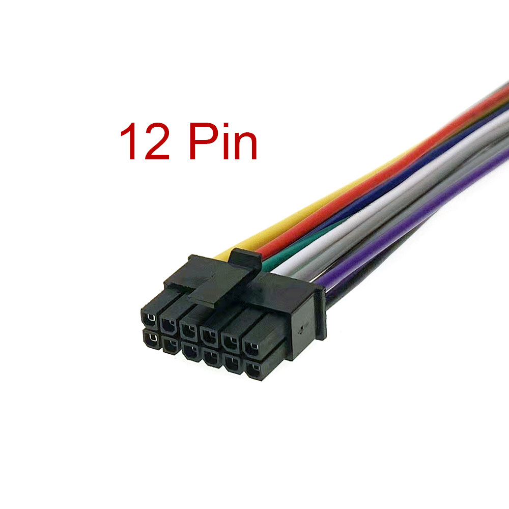 Universal bil-cd-radio stereohögtalare dsp strömkabelhärva kontakt 4 6 8 10 12 14 16 18 20 22 24 -stifts hankontakt adapterkabel: Gul