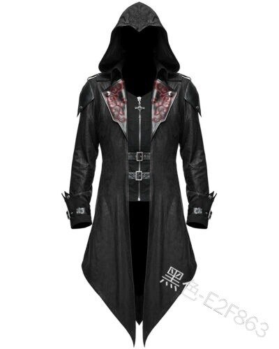 Felpa Con Cappuccio Uomo Halloween Double Face – Stampa Animale E Vichinga, Cosplay Medievale, Mantello Autunno