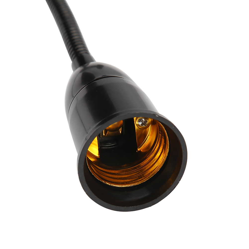 1.7M E27 Klemlampvoeten Eu Stekker Bureaulampen Led Lamp Hanglamp Roterende Socket Houder Met Aan/Uit Schakelaar Draad